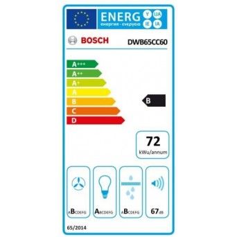 Serie 4 Chamin� de parede 60 cm Preto mate DWB65CC60